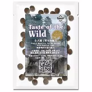 [試食裝] Taste Of The Wild 無穀物全犬乾糧 - 烤羊肉配方