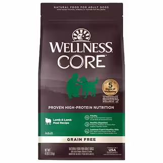 Wellness CORE Grain Free Dog Food - Lamb