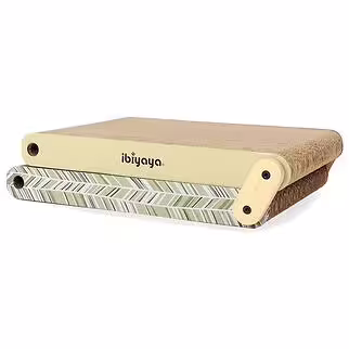 IBIYAYA Cat Toy - Fold-Out Scratching Pad - Sage