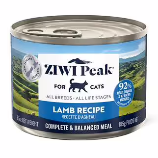 Ziwipeak Cat Can Food - Grain Free Lamb 185g