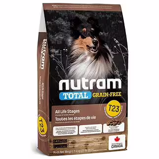 Nutram Dog Food - T23 Total Grain Free - Turkey & Chicken 11.4kg - EXP 28-08-2026