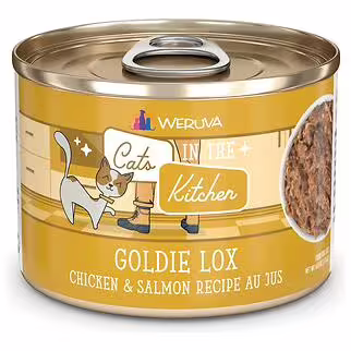 WERUVA 美女廚房系列無穀貓糧罐頭 - 走地雞、三文魚、美味肉汁 170g / 6oz