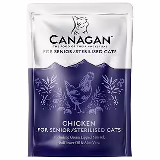 Canagan Cat Pouch - Senior / Sterilised - Grain Free Chicken 85g