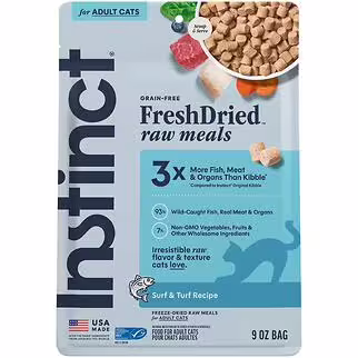 Nature's Variety Instinct Cat Food - Raw Freeze-Dried - Wild-Caught Alaskan Pollock 9oz
