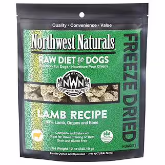 Northwest Naturals Freeze Dried Dog Food - Lamb 12oz | 340g