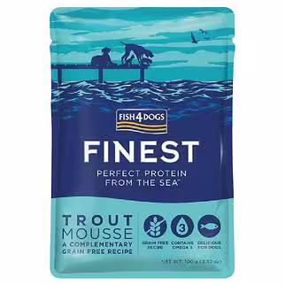 Fish4Dogs Finest Pouch - Trout Mousse 100g