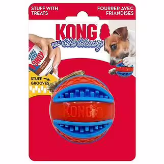 KONG Dog Toy - ChiChewy Zippz Ball M