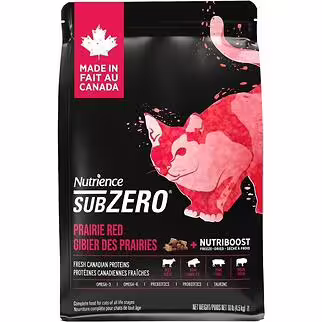Nutrience Cat Food - Subzero Grain Free - Prairie Red 10lb