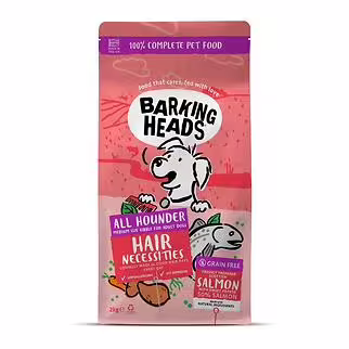 Barking Heads Grain Free Dog Food - Hair Necessities - Salmon 2kg