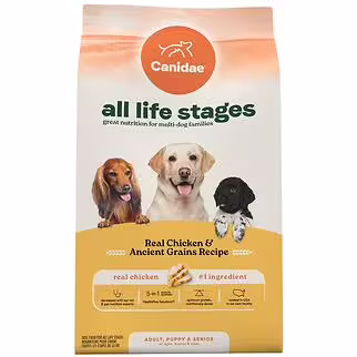 Canidae美國咖比狗乾糧 - All Life Stages全階段 - 雞肉原始穀物配方 40lb