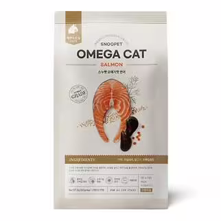 SNOOPET Omega 貓乾糧 – 鮮三文魚、青口、磷蝦、紅蔘配方 2kg