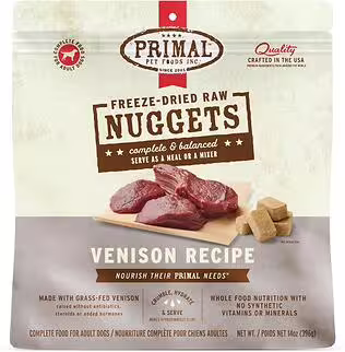 Primal Raw Freeze-Dried - Canine Venison 14oz
