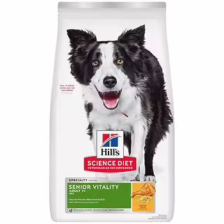 Hills Science Diet Dog Food - Senior Vitality Adult 7+ 3.5lb