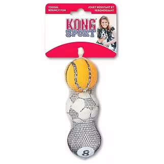 KONG Dog Toy - Sport Balls - M (3/pack)