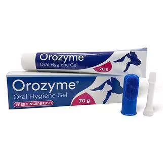 Ecuphar比利時科盾Orozyme護齒凝膠連牙刷套Oral Hygiene Gel (適合貓狗) 70g