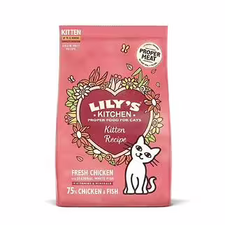 Lilys Kitchen Cat Food - Kitten - Chicken & White Fish 800g