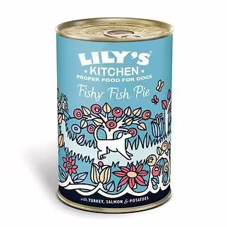 Lilys Kitchen 狗主食罐 - 鮮魚肉批 400g