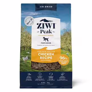 Ziwipeak新西蘭巔峰狗糧 - 風乾脫水 - 無穀物放養雞配方