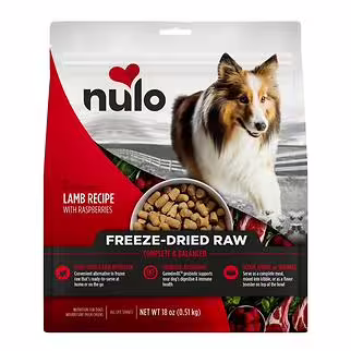 Nulo Dog Food - Freeze-dried - Lamb with Raspberries 18oz