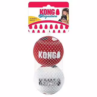 KONG Dog Toy - Signature Sport Balls - L (2/pack)