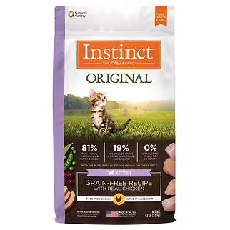 Nature's Variety Instinct Cat Food - Grain Free Chicken - Kitten 4.5lb
