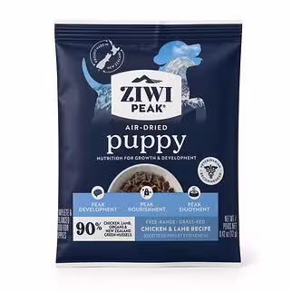 Trial Pack Ziwipeak Dog Food - Air Dried - Grain Free Chicken & Lamb Puppy