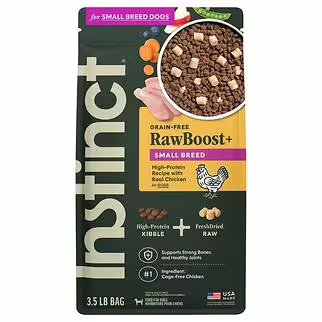Nature's Variety Instinct Dog Food - Small Breed - Grain Free Raw Boost - Chicken