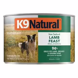 K9 Natural Dog Canned Food - Lamb Feast 170g