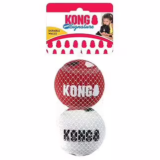 KONG Dog Toy - Signature Sport Balls - L (2/pack)