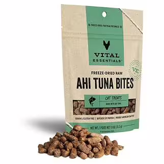 Vital Essentials 美國貓小食 - 凍乾脫水 - 吞拿魚粒 1.1oz