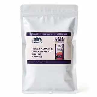 [試食裝] Natural Balance 貓乾糧 - Ultra Protein+ 超頂級皮毛和消化健康配方 - 無穀物三文魚雞肉
