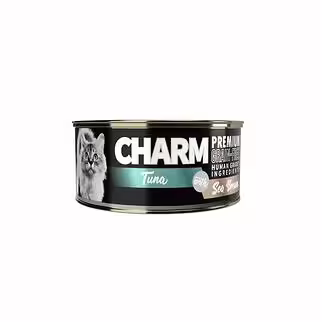 CHARM Cat Can - Tuna With Sea Bream Topping in Gravy 80g