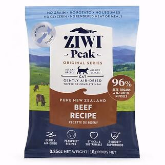 Trial Pack Ziwipeak Cat Food - Air Dried - Grain Free Beef