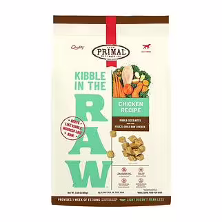 Primal 狗糧 - Kibble In The Raw - 脫水凍乾雞肉配方