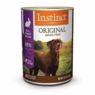 Nature's Variety Instinct 本能 無穀物配方 - 兔肉狗罐頭 13.2oz