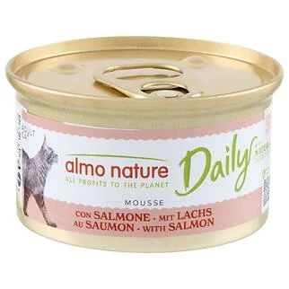 Almo Nature 貓濕糧 - Daily 慕絲系列 - 三文魚 85g