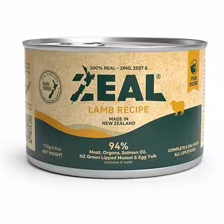 Zeal 紐西蘭狗罐頭 - 無穀物羊肉配方 170g