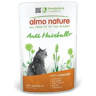 Almo Nature Holistic 貓濕糧 - 去毛球鮮包 - 雞肉 70g