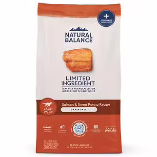 Natural Balance Dog Food - LID Grain Free Salmon & Sweet Potato 4lb