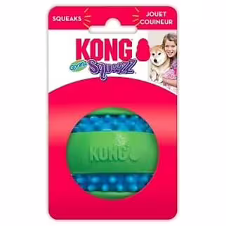KONG 狗玩具 - Squeezz Goomz Ball 中碼