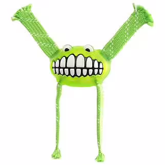 ROGZ Dog Toy - Flossy Grinz - Green (M)