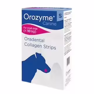 Ecuphar 比利時科盾牙齒護理 - 狗專用 - Orozyme 骨膠原潔牙條 小型 24條裝