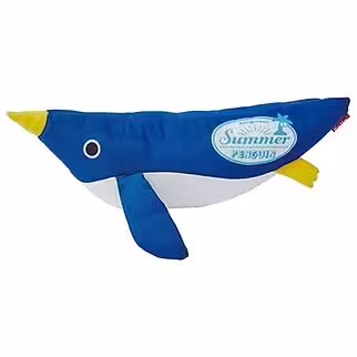 Petio Cat Toy - Kicking Stuffed Penguin (Blue Hawaii)