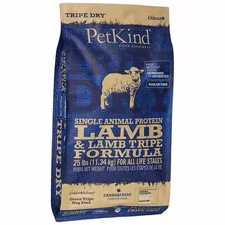 PetKind Grain Free Dog Food - Small Bites - Single Animal Protein Lamb & Lamb Tripe