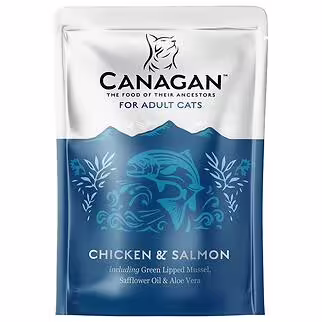 Canagan Cat Pouch - Grain Free Chicken & Salmon 85g