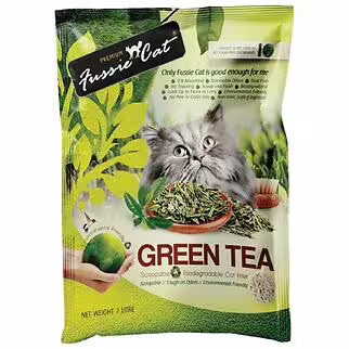 Fussie Cat Litter - Paper Green Tea 7L