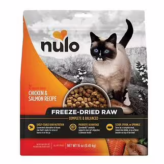 Nulo 美國貓糧 - 凍乾脫水無穀物 - 雞肉三文魚配方