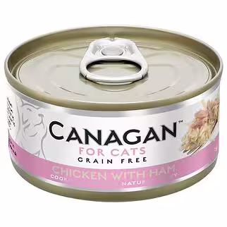 Canagan Cat Can - Grain Free Chicken with Ham 75g