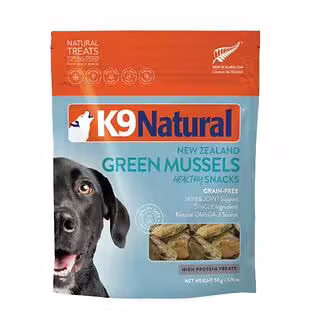 K9 Natural Dog Treat - Freeze Dried Healthy Bites Green Mussel 50g
