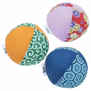 Petio 狗玩具 - 犬雅日式球發聲狗玩具 (單個) 隨機顏色